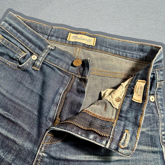 Madewell ‘High Riser Skinny Jeans’ in Medium Wash Size 25 - Picture 2 of 10